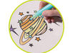 Brainstorm Glow In The Dark 3 Pack Coloured Paint Pens