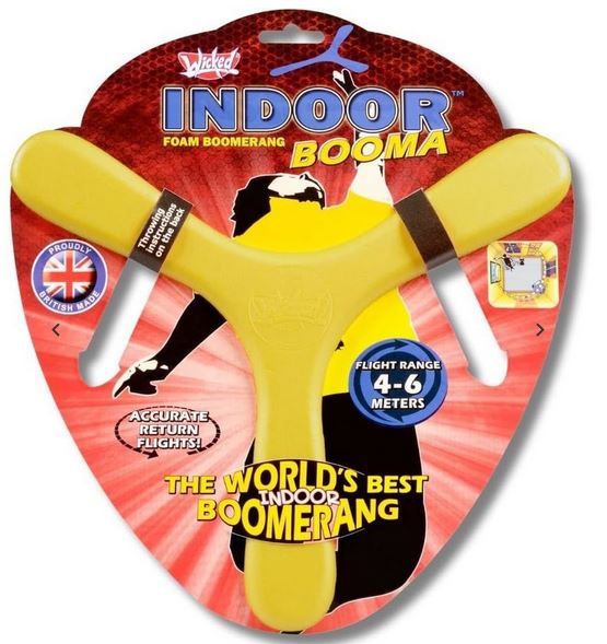 Wicked Indoor Foam Boomerang 