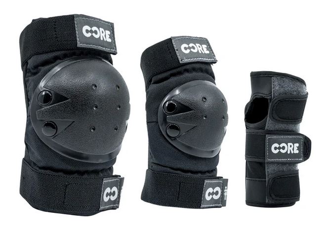 Core Protection Junior Triple Pad Set - Knee/elbow/wrist - (s)