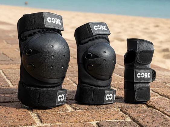 Core Protection Junior Triple Pad Set - Knee/elbow/wrist - (s)