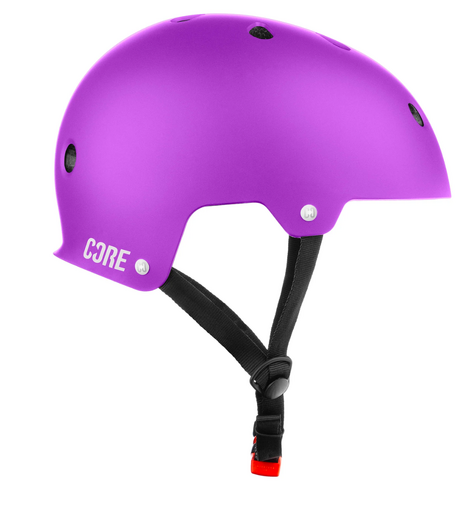 Core Action Sports Helmet - Purple - S/m