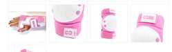 Core Protection Junior Triple Pad Set (x-small:6-10y) - Knee/elbow/wrist Pink