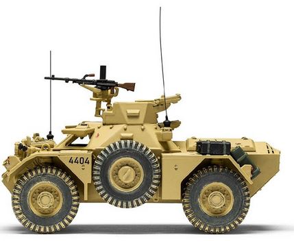 Airfix Ferret Scout Car Mk.1 1/35 Scale Model Kit A1386