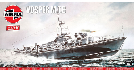 Airfix Vosper M.t.b 1.72 Sc Model Ship Kit