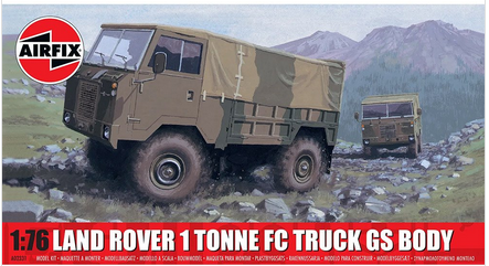 Airfix 1.76sc Land Rover 1 Tonne Fc Truck (gs Body) Model Kit