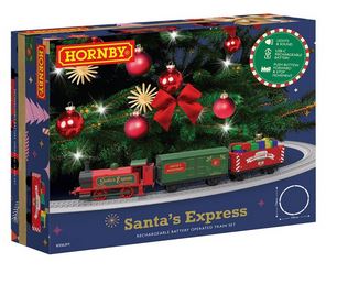Hornby Santa's Express Rechargable Battery Train Set