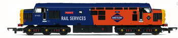 Hornby 1/76 Railroasd Rail Services - Class 37 - "pegasus" 37422
