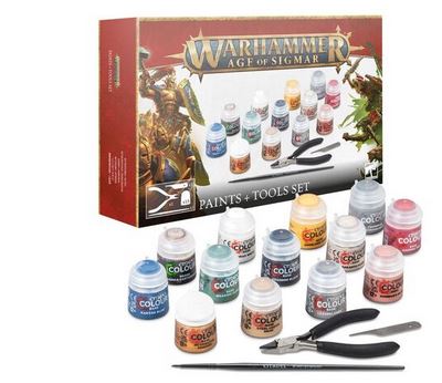 Warhammer 60-10 Aos S/e + Paint Set