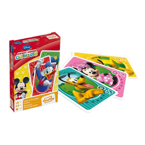 Disney Pairs & Donkey Card Games Assorted