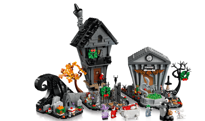 Lego 21358  Idfeasdisney Tim Burton's The Nightmare Before Xmas