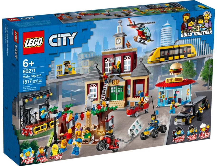 Lego 60271 City Main Square Age:6 Years+