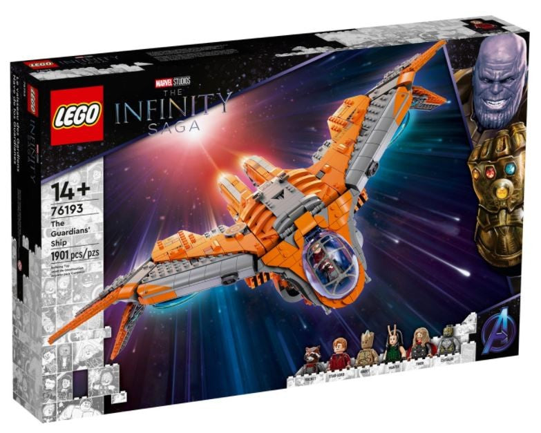 Lego 76193 Marvel The Infinity Saga: The Guardians' Ship