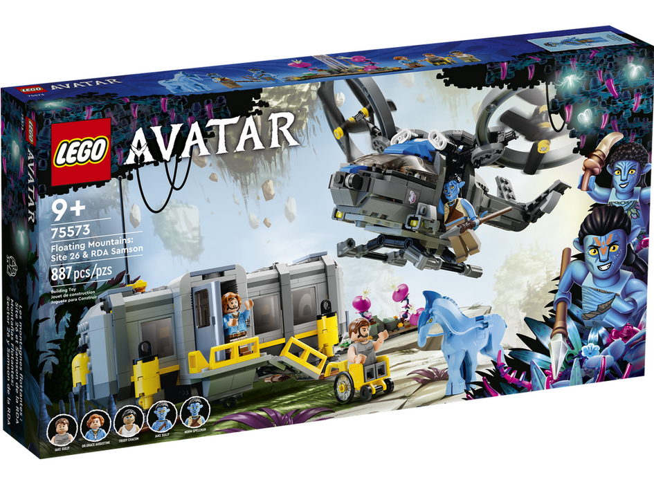 Lego 75573 Avatar Floating Mountains Site 26 & Rda Samson