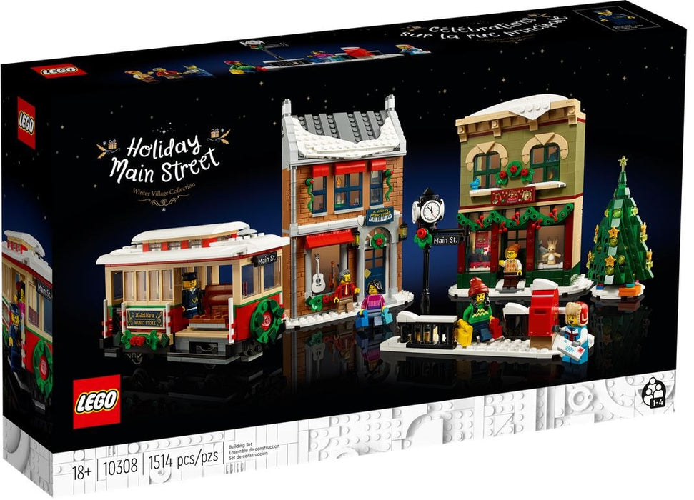Lego 10308 Christmas Holiday Main Street Ages:18+