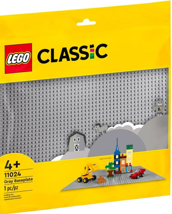 Lego 11024 Gray Baseplate Ages:4+