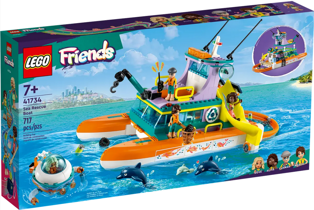Lego 41734 Friends Seas Rescue Boat