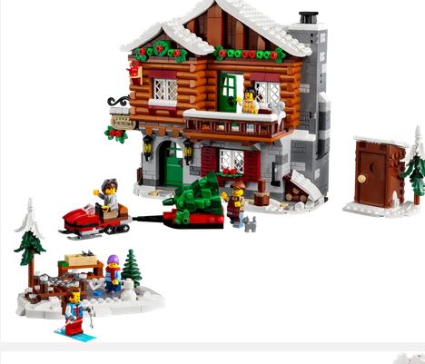 Lego 10325 Icons Alpine Lodge Christmas Set