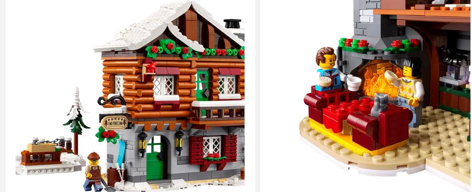 Lego 10325 Icons Alpine Lodge Christmas Set