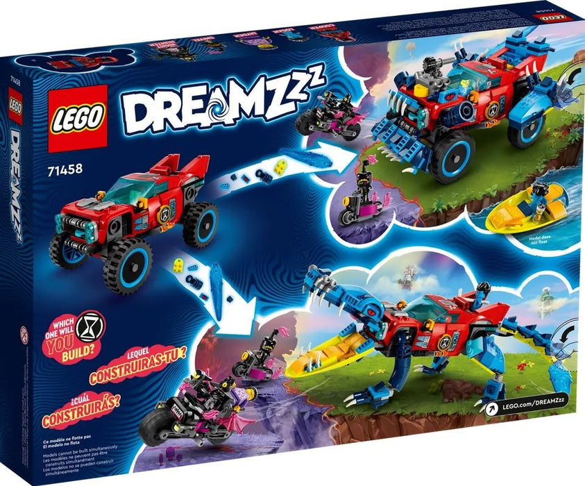 Lego 71458 Dreamzzz Crocodile Car Ages:8+