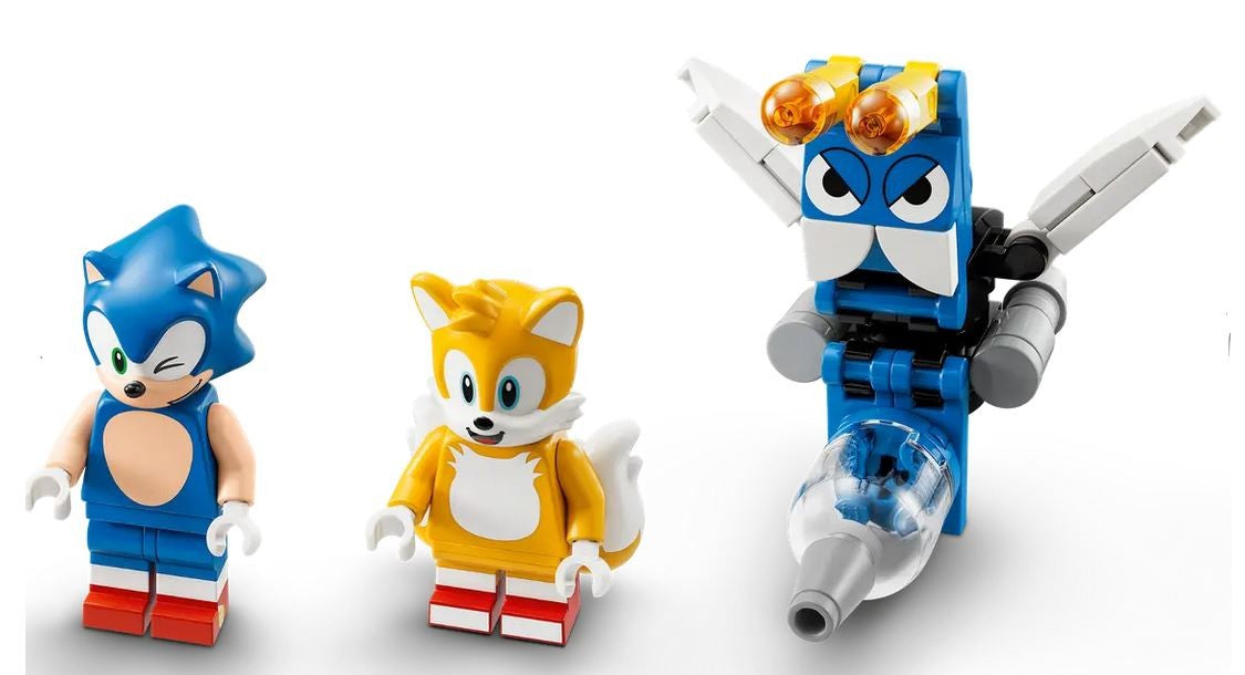 Lego 76991 Sonic The Hedgehog Tails' Workshop & Tornado Plane Ages:6+