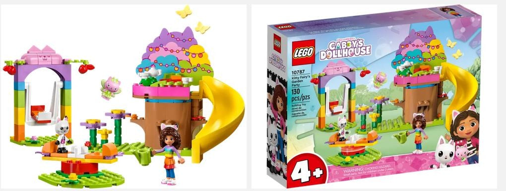 Lego 10787 Gabby's Dollhouse Kitty Fairy's Garden Party