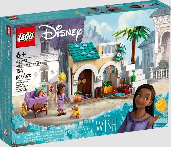 Lego 43223 Disney Wish Asha In The City Of Rosas Ages:6+