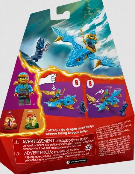 Lego 71802 Ninjago Nya's Rising Dragon Strike Ages:6+