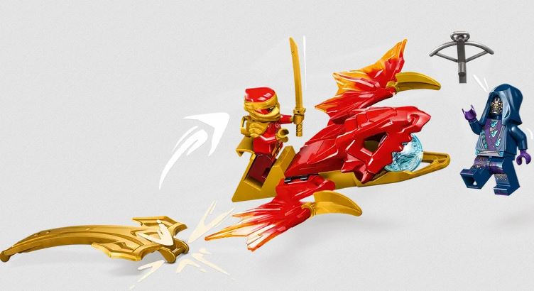 Lego 71801 Ninjago  Kai's Rising Dragon Strike Ages:6+