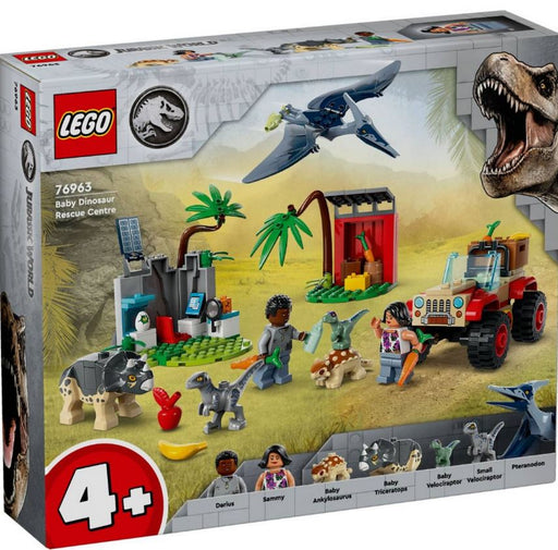 Lego 76963 Jurassic World Baby Dinosaur Rescue Centre Ages:4+