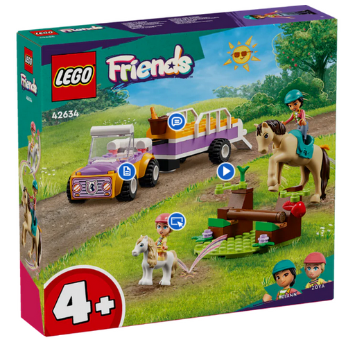 Lego 42634 Friends Horse & Pony Trailer Ages:4+