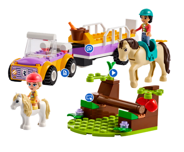 Lego 42634 Friends Horse & Pony Trailer Ages:4+