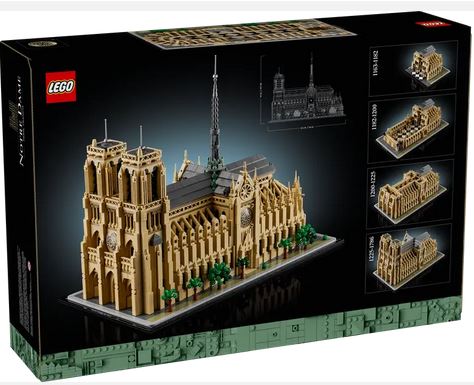 Lego 21061 Notre-dame De Paris Architecture Set