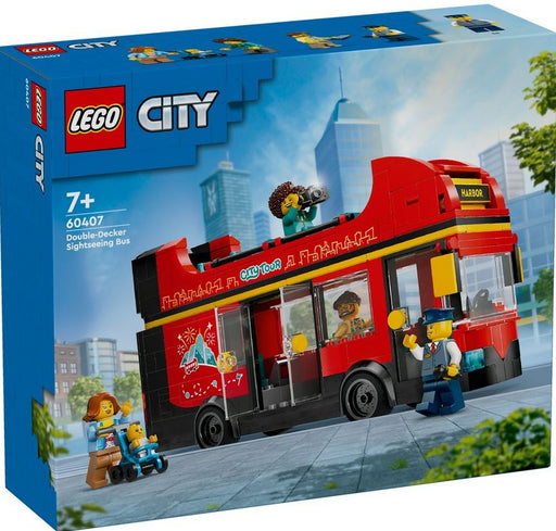 Lego 60407 City Red Double Decker Sightseeing Bus