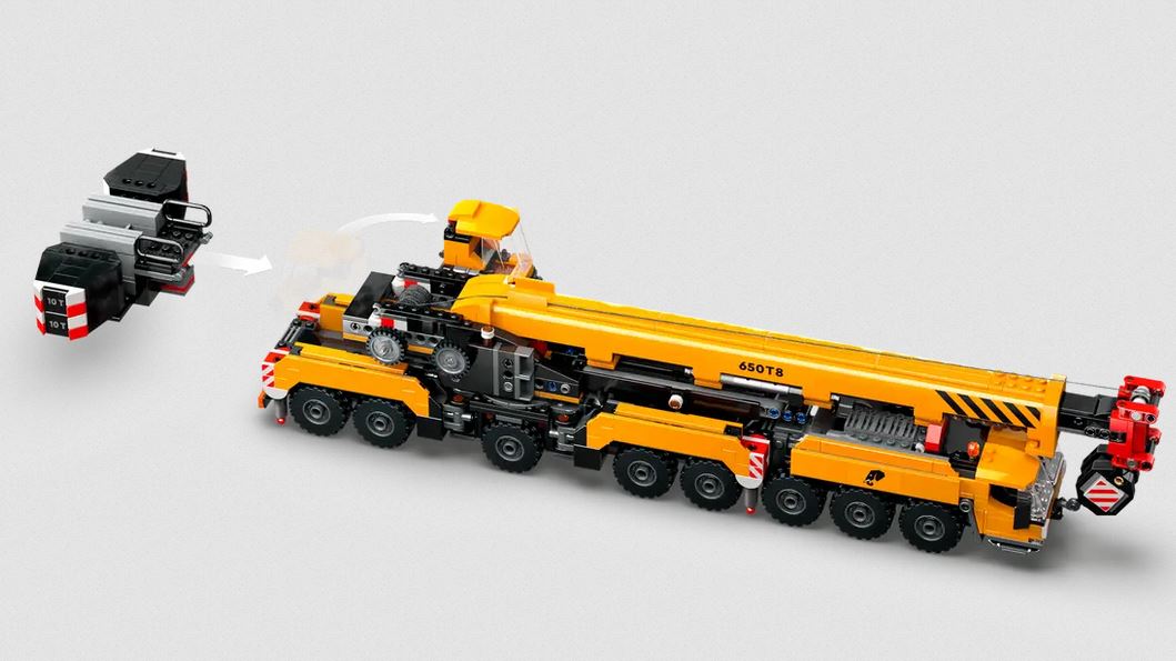 Lego 60409 City Yellow Mobile Construction Crane  