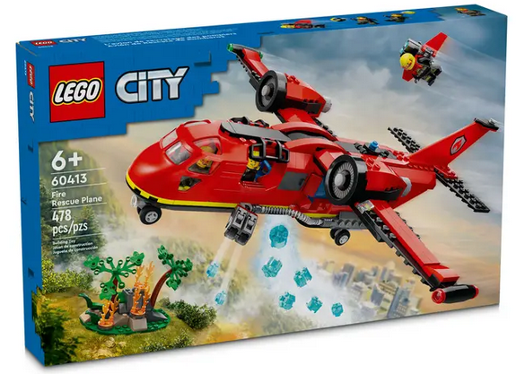 Lego 60413 City Fire Rescue Plane