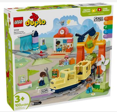 Lego 10428 Duplo Big Interactive Community Train