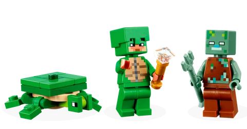 Lego 21254 Minecraft The Turtle Beach House