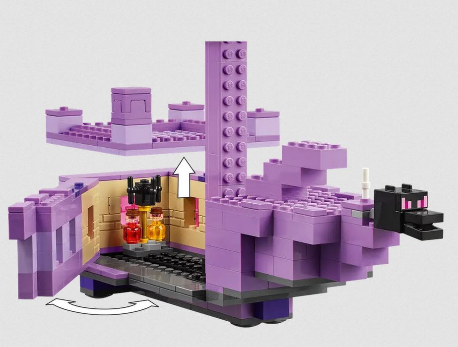 Lego 21264 The Ender Dragon And End Ship Minecraft