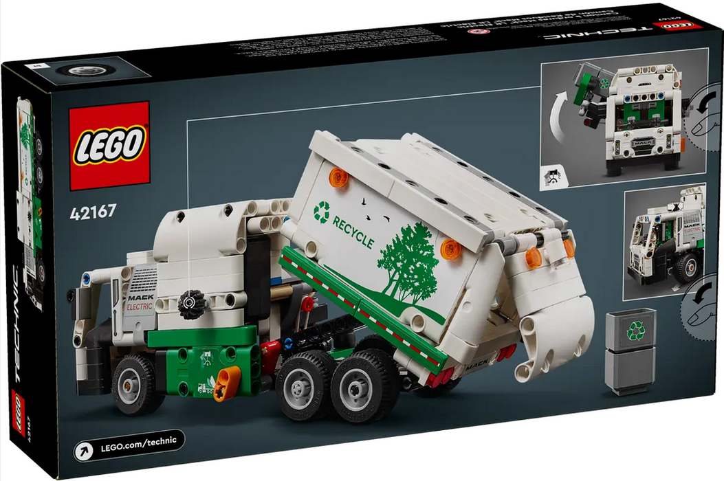Lego 42167 Technic Mack Lr Electric Garbage Truck