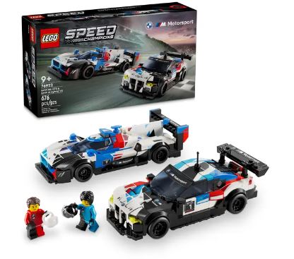 Lego 76922 Speed Champions Bmw M4 Gt3 & Bmw M Hybrid V8 Race Cars