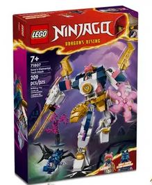 Lego 71807 Ninjago Sora's Elemental Tech Mech