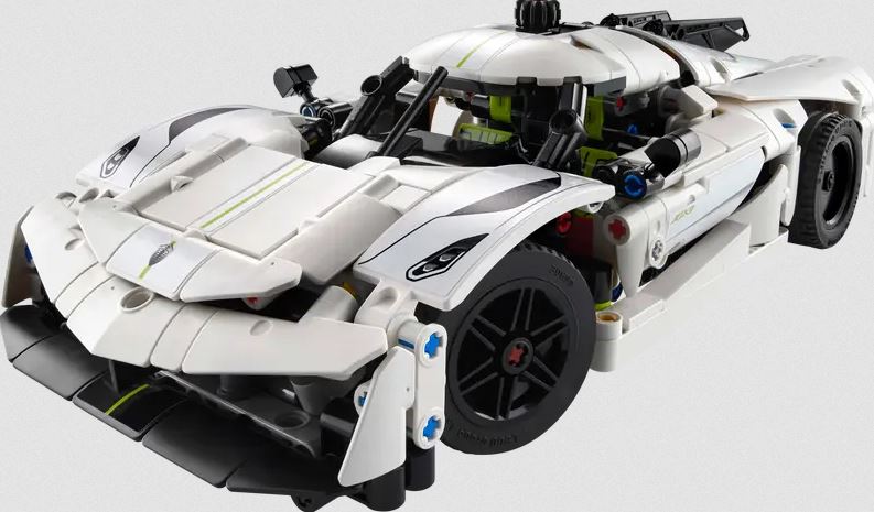 Lego 42173 Koenigsegg Jesko Absolut Gray Hypercar Technic Ages:10+