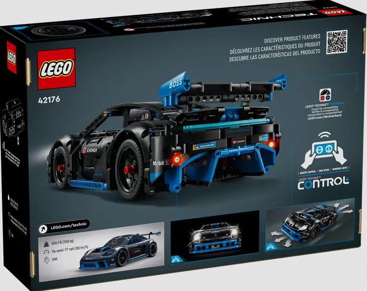 Lego 42176 Porsche Gt4 E-performance Vehicle Technic Ages:10+