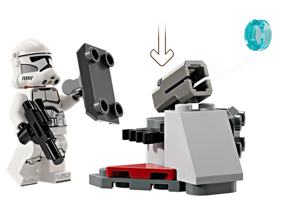 Lego 75372 Star Wars Clone Trooper & Battle Driod Battle Pack