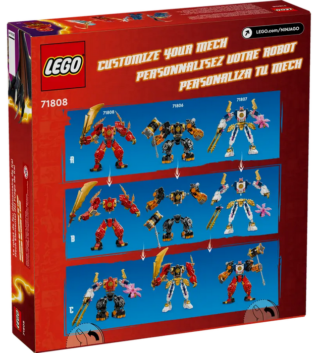 Lego 71808 Ninjago Kai's Elemental Fire Mech Ages:7+