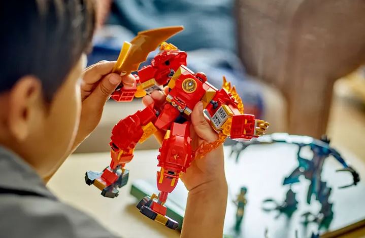 Lego 71808 Ninjago Kai's Elemental Fire Mech Ages:7+