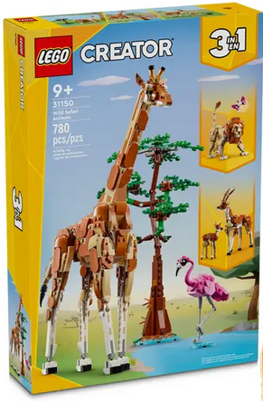 Lego 31150 Creator Wild Safari Animals