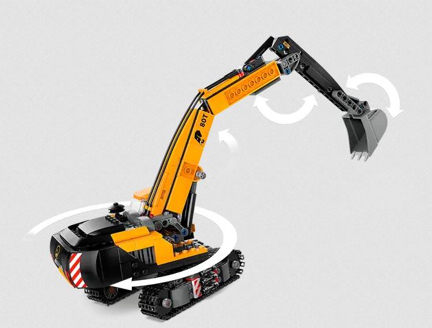 Lego 60420 City Yellow Construction Excavator