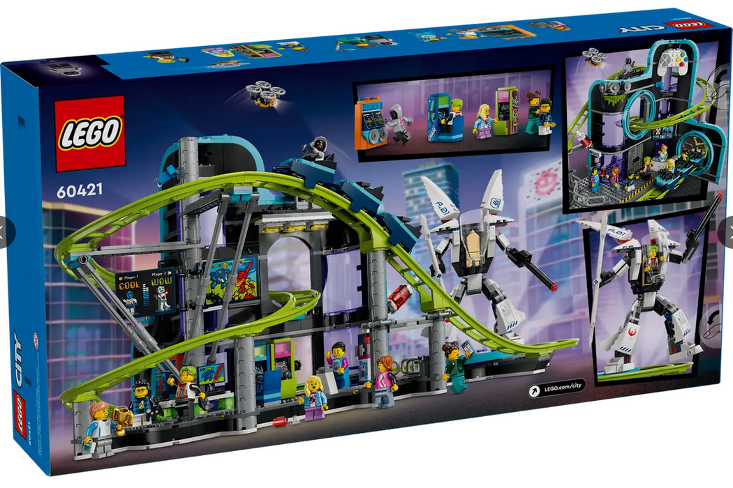 Lego 60421 City Robot World Roller-coaster Park