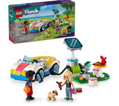 Lego 42609 Friends  Electric Car And Charger